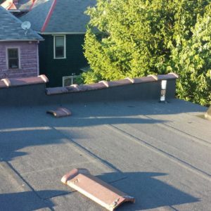 commercial roofing flat